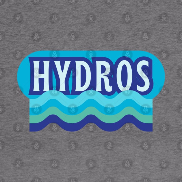 Hydros! Retro Aqua Logo by SwagOMart